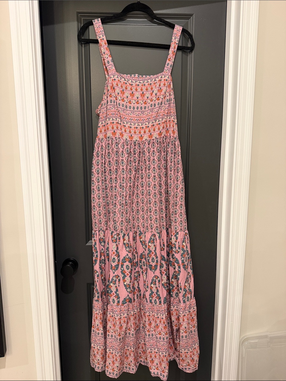 Knox Rose Lavender Printed Sleeveless Maxi Dress